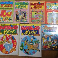 Lotto 7 Fumetti Paperino Mese (Anni 80/90)