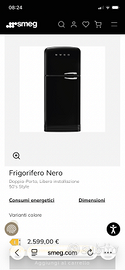 Frigorifero smeg
