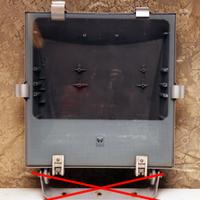 Faro SBP LEO/A 400-94-CRL (solo scocca!)