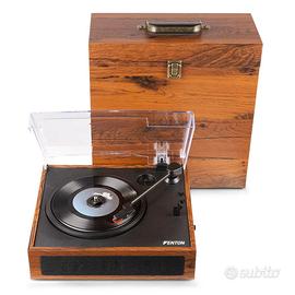 giradischi Fenton+funzione bluetooth + 9 vinili 