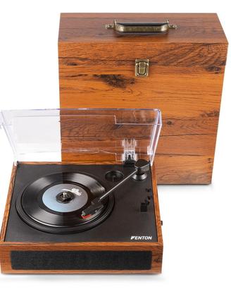 giradischi Fenton+funzione bluetooth + 9 vinili 