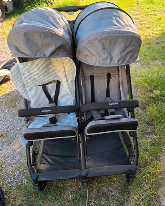 Passeggino gemellare inglesina twin