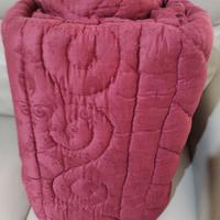 Trapunta matrimoniale in lana Nuova cucita a mano 