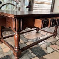 Tavolo basso vintage da restaurare