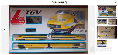 Trenino LIMA TGV La Poste