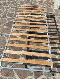 Rete a doghe per materasso singolo in legno