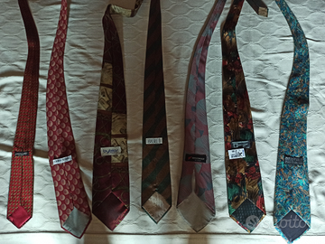 Cravatte seta e Armani