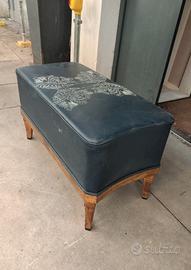 Panca Imbottita Vintage / Fondo Letto in Ecopelle
