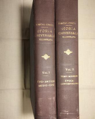 2 volumi - Storia universale illustrata -