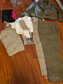 vestito militare ufficiale  anni 60 