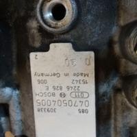 POMPA INIEZIONE E ALTERNATORE