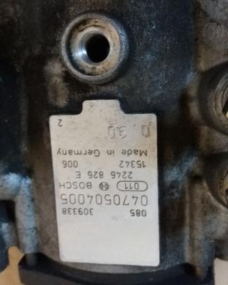 POMPA INIEZIONE E ALTERNATORE