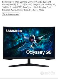 Odyssey G5 32' curvo Samsung