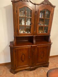 Vetrinetta in noce