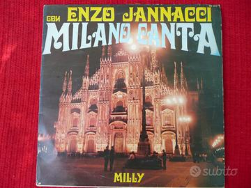 Vinile Enzo Jannacci,Milano canta.1969