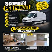 🟡 SGOMBERI, RIORDINO E PULIZIA PRIVATI