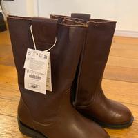 Zara originali Stivaletti bambina mai usati mis 29