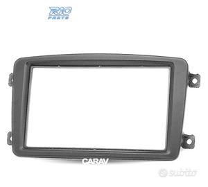 CORNICE NERA RADIO 2-DIN MERCEDES CLASSE-C W203 CL