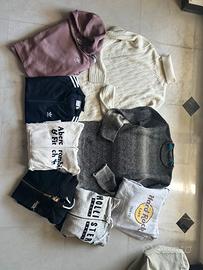 Lotto abbigliamento felpe e maglioni