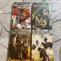 Manga attack on titan vari nhmeri + edizioni limit