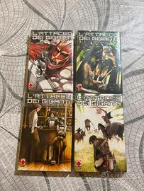 Manga attack on titan vari nhmeri + edizioni limit