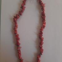 Collana MG Red Rosso Corallo Pietrine