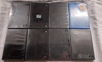 7 Custodie nere per cd/dvd