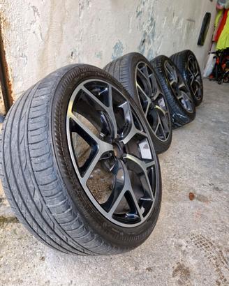 Cerchi serie diamantati da 18 Alfa Romeo Giulietta