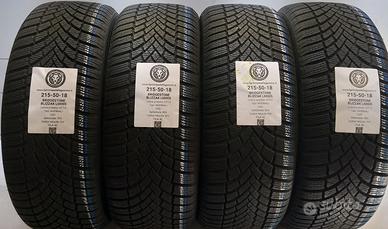4 GOMME 215 50 18 BRIDGESTONE A67710