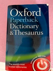 oxford paperback dictionary & thesaurus