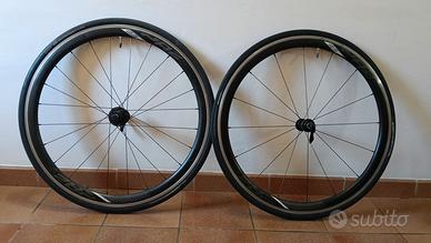 Coppia ruote bici corsa