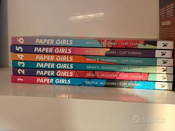 Paper Girls 1-6 serie fumetti completa