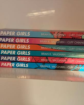Paper Girls 1-6 serie fumetti completa