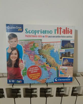 Gioco da tavolo Sapientino Più Scopriamo l'Italia 