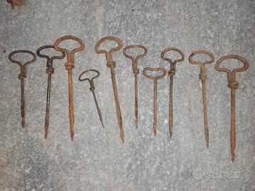 antichi punteruoli da legno