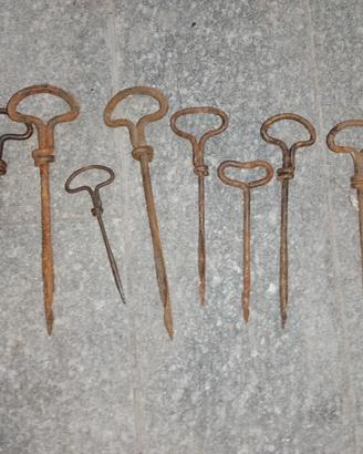 antichi punteruoli da legno
