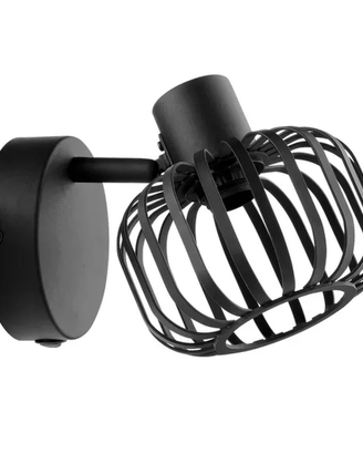 FARETTO NERO, LAMPADA DA PARETE NUOVO