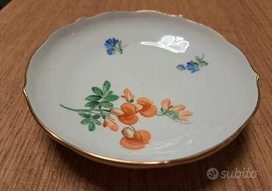 Piatto ceramica Meissen originale