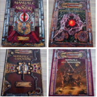 Dungeons & Dragons - manuali dei mostri I e II
