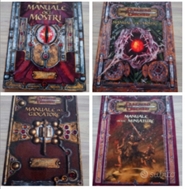 Dungeons & Dragons - manuali dei mostri I e II