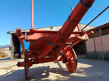 Carro agricolo in legno