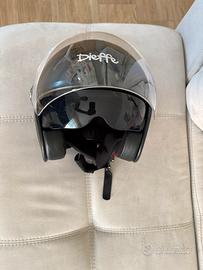 Casco Jet Dieffe doppia visiera M