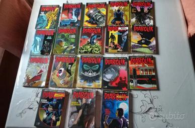 Lotto di 50 Fumetti Diabolik 3 serie complete e