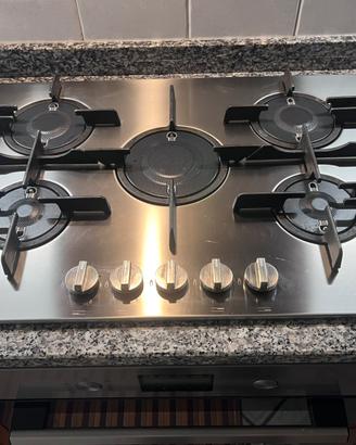 Piano cottura Hotpoint 5 Fuochi