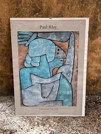 Coppia stampe Paul Klee incorniciate