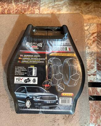 Catene da neve Emi Sports 9 mm nuove sigillate 10€