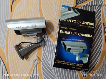 Telecamera Finta Videosorveglianza con Led
