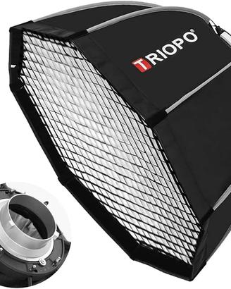 Softbox ottagonale Triopo attacco Bowens
