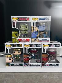 Lotto funko pop marvel