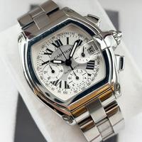 Cartier Roadster Chronograph XL, Full set, Permute